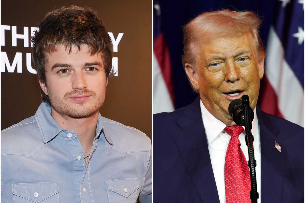 Stranger Things star Joe Keery slams Donald Trump over response to ICE shooting