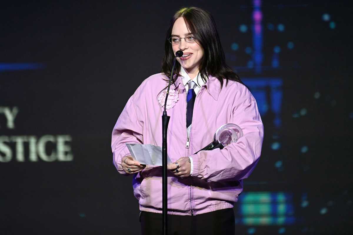Billie Eilish condemns ICE's actions under Trump administration in latest award speech
