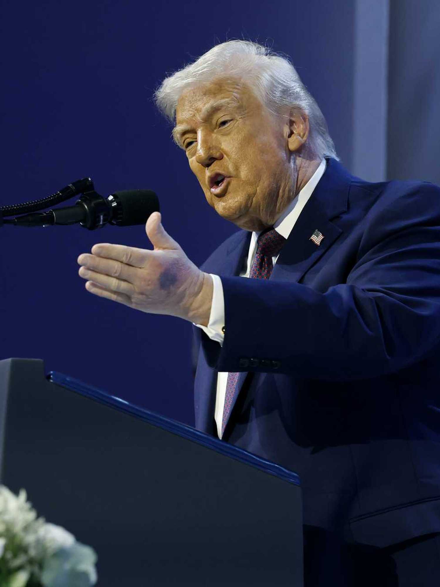 Trump bragged the Swiss would be speaking German if it wasn't for the US in the war – but they already do