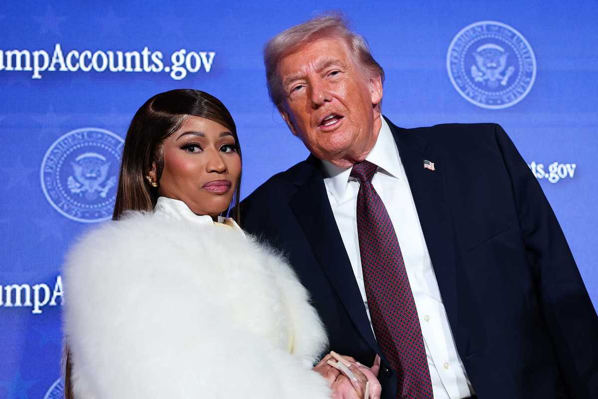 Nicki Minaj gifted a Trump Gold Card visa after calling herself his 'number one fan'