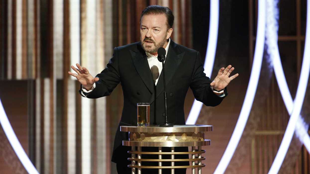 Ricky Gervais faces backlash for saying (again) celebs shouldn't make political speeches