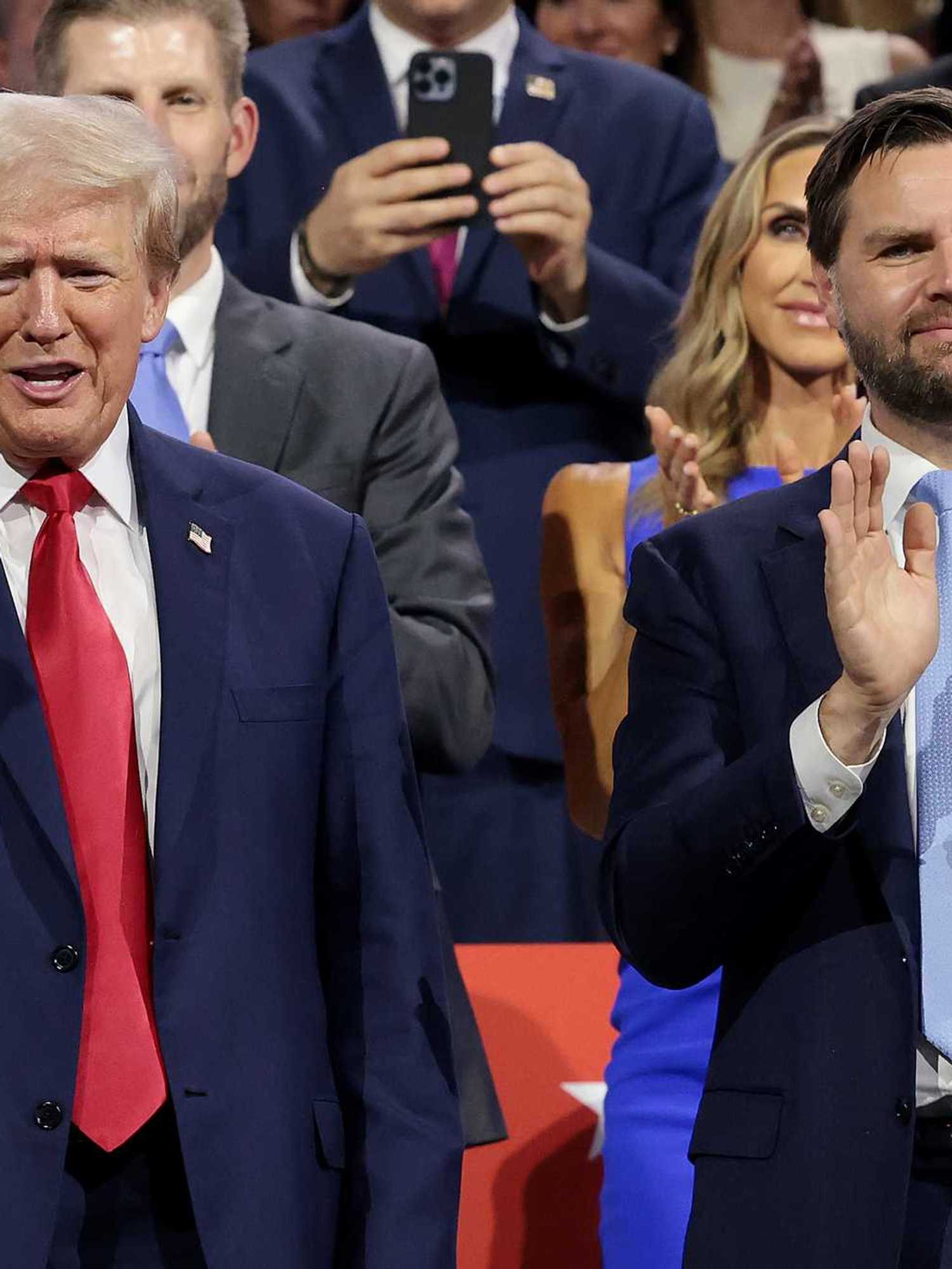 J.D. Vance praises Donald Trump for telling Kaitlan Collins to smile during Epstein files question
