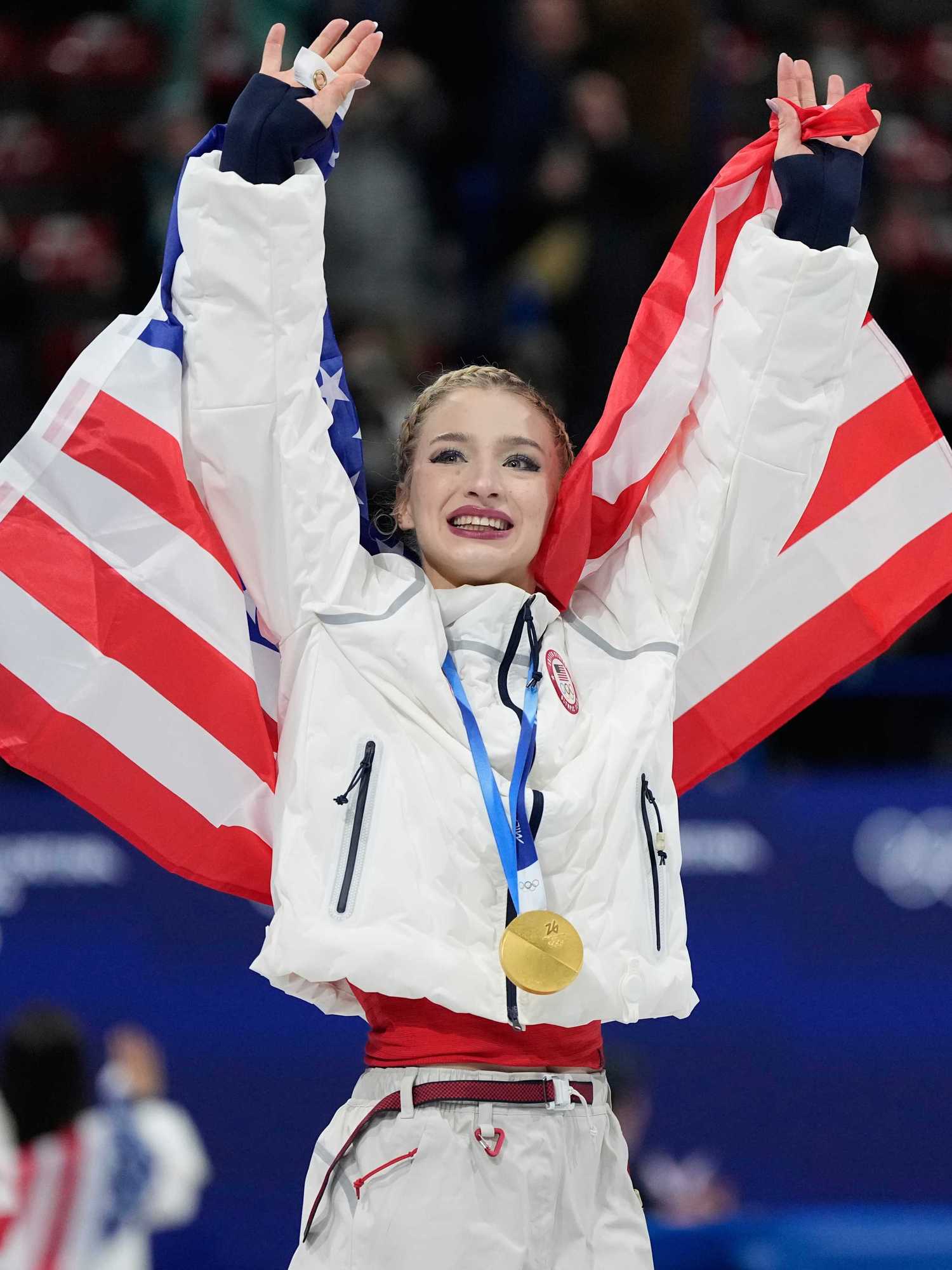 Winter Olympic gold medallist defended over music copyright dispute