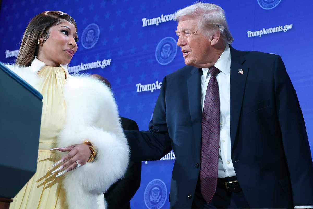 'Are they real?': Trump goes on weird rant about Nicki Minaj and specific body part