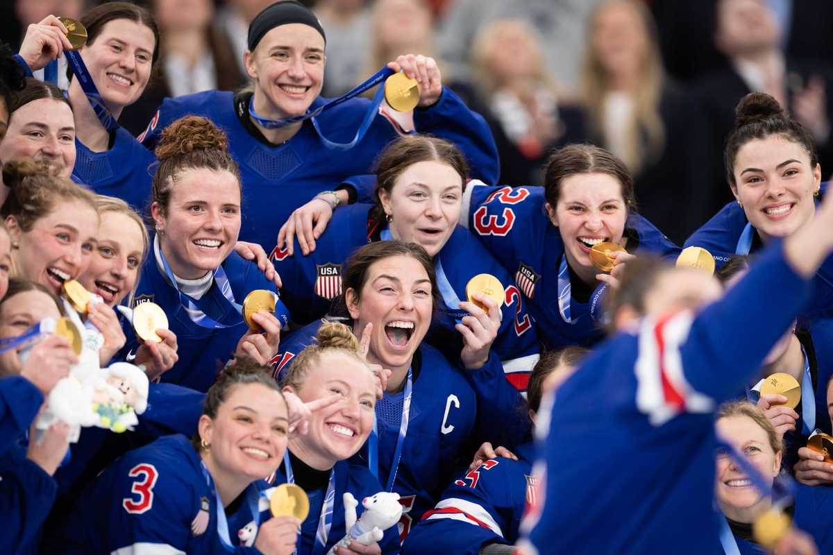 'Distasteful and unfortunate': USA women's hockey team break their silence on Trump's joke