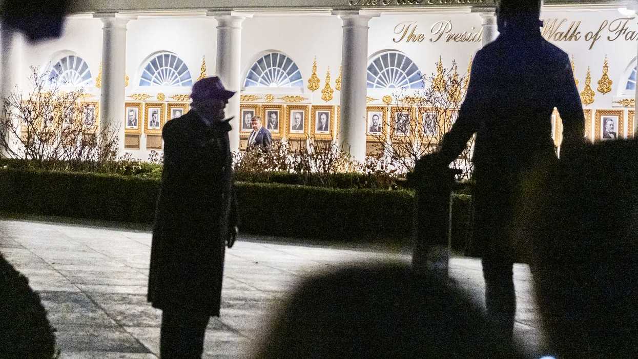 Trump fails to answer on killed service members but talks about this White House feature