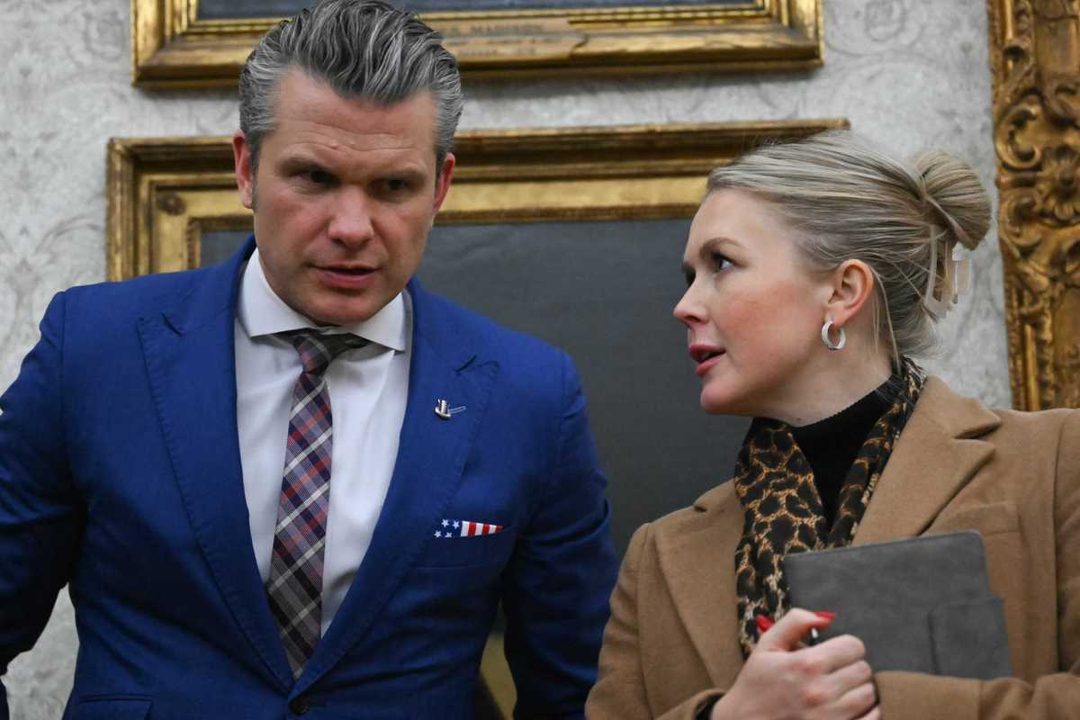 Hegseth claimed the media is 'making Trump look bad' by reporting US soldier deaths – then Leavitt denied it