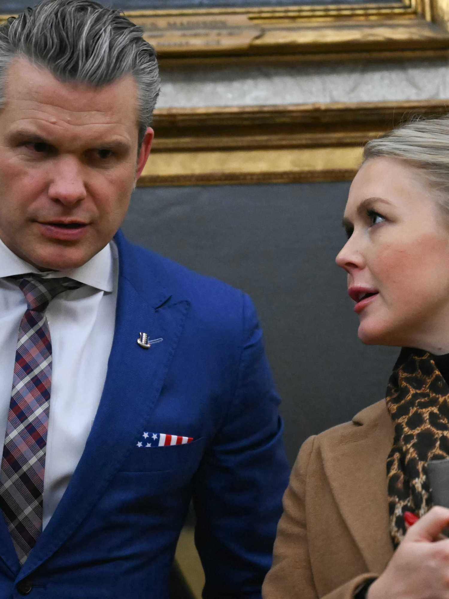 Hegseth claimed the media is 'making Trump look bad' by reporting US soldier deaths – then Leavitt denied it