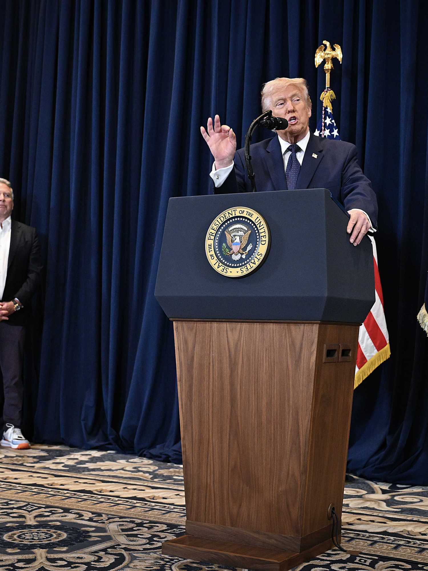 Reporter praised for eliciting Trump's most telling response to Iran girls' school bombing