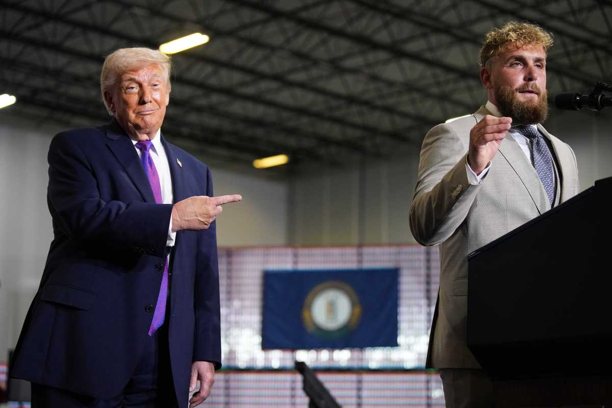 Trump said he would endorse Jake Paul for public office and people think they're in a 'nightmare'