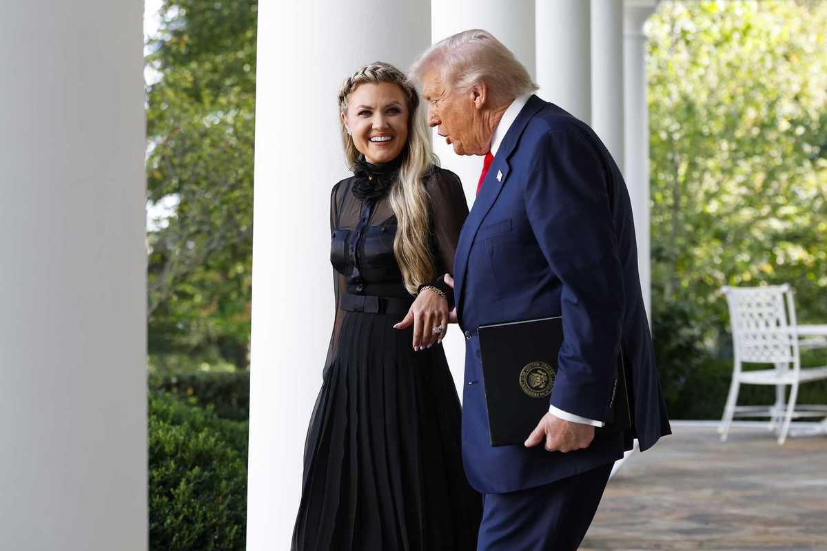 Trump gave Erika Kirk 'advice' on dealing with Druski sketch and it's exactly what you'd expect