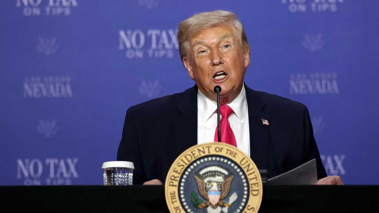 Trump claims things were ‘embarrassing’ in the US a year ago - but there's one major problem