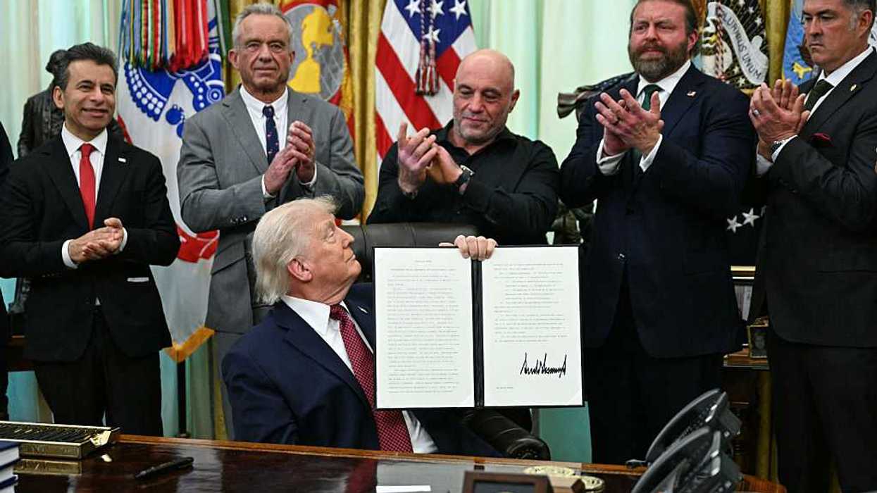 Joe Rogan labelled a 'sellout' for appearing at the White House just weeks after calling MAGA ‘dorks’