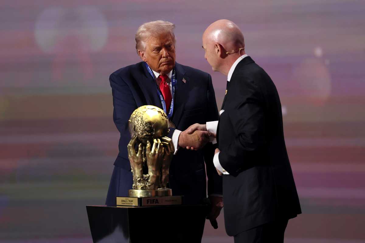 Footballer says FIFA 'makes a mockery' of human rights with Trump award