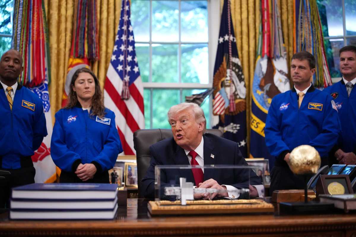 'Delusional' Trump claims he is physically 'very very good' and could be an astronaut