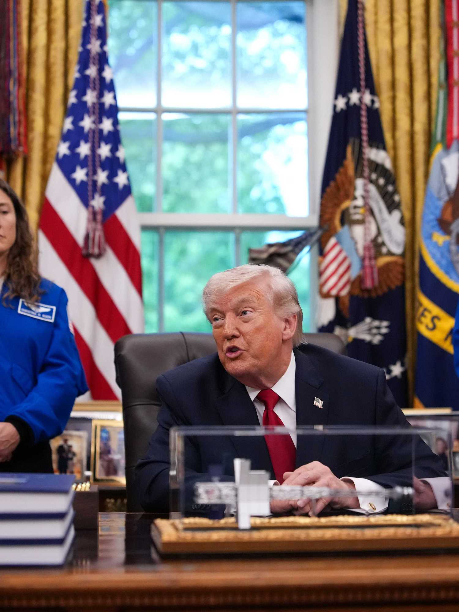 'Delusional' Trump claims he is physically 'very very good' and could be an astronaut