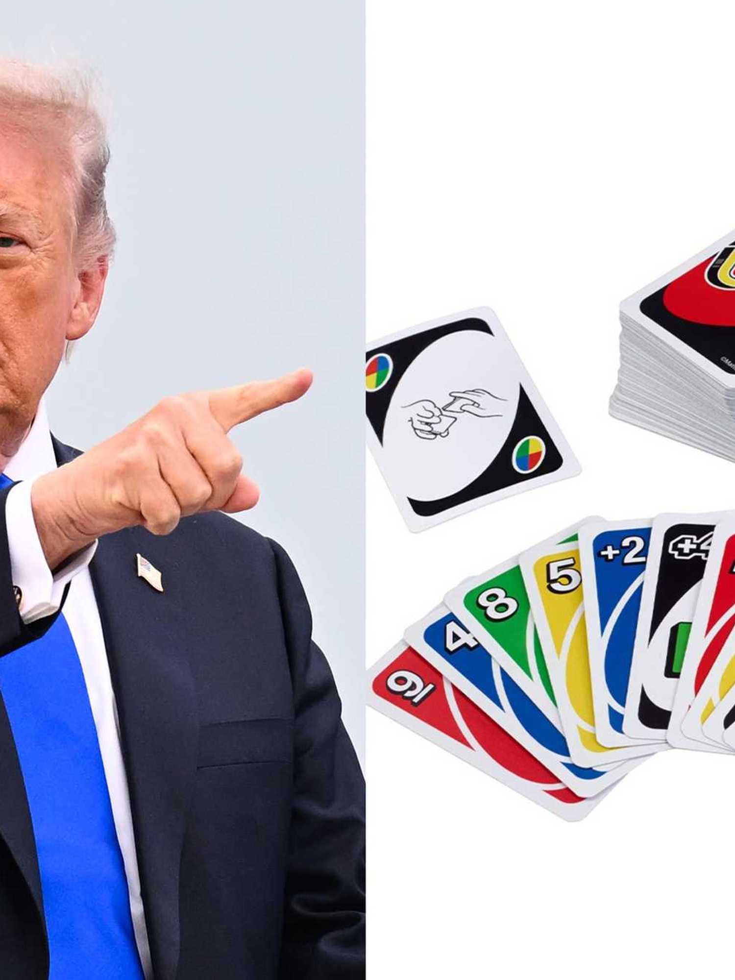 Trump's Uno post bragging about 'holding all the cards' backfires spectacularly
