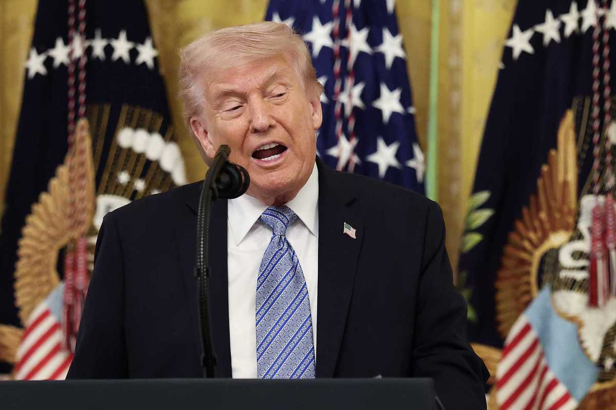 Trump criticised for shutting down child who wants to be a volleyball player