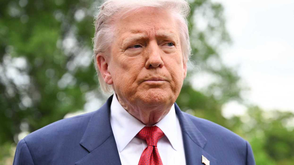 White House posts ‘Captcha’ meme of Trump as a ‘patriot’ - but people are noticing one small problem
