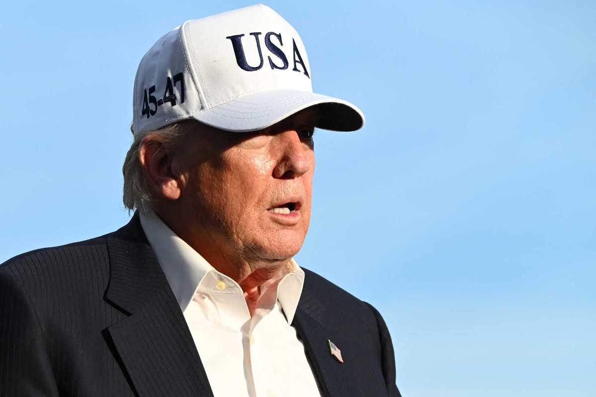 Trump doubles down on controversial seven-word statement - much to critics' delight