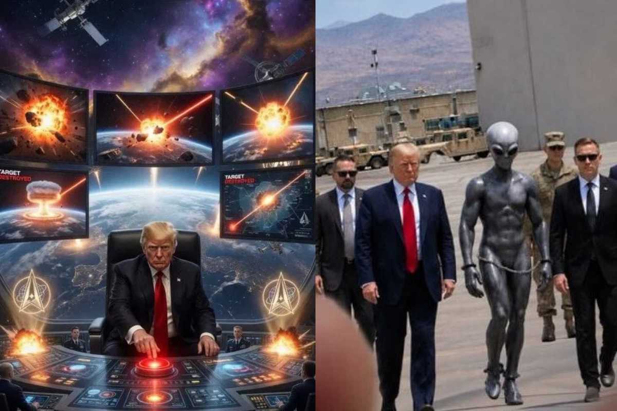 Trump faces backlash to alien and missile 'AI slop' posts in Truth Social rant