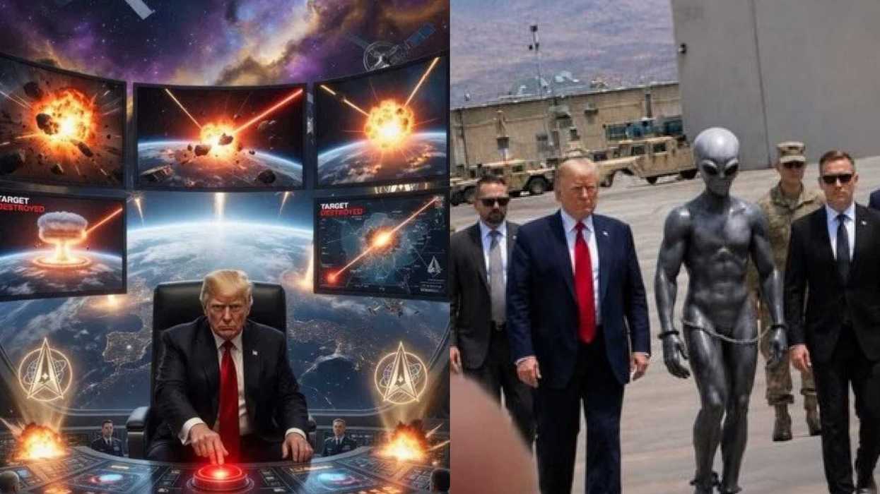 Trump faces backlash to alien and missile 'AI slop' posts in Truth Social rant