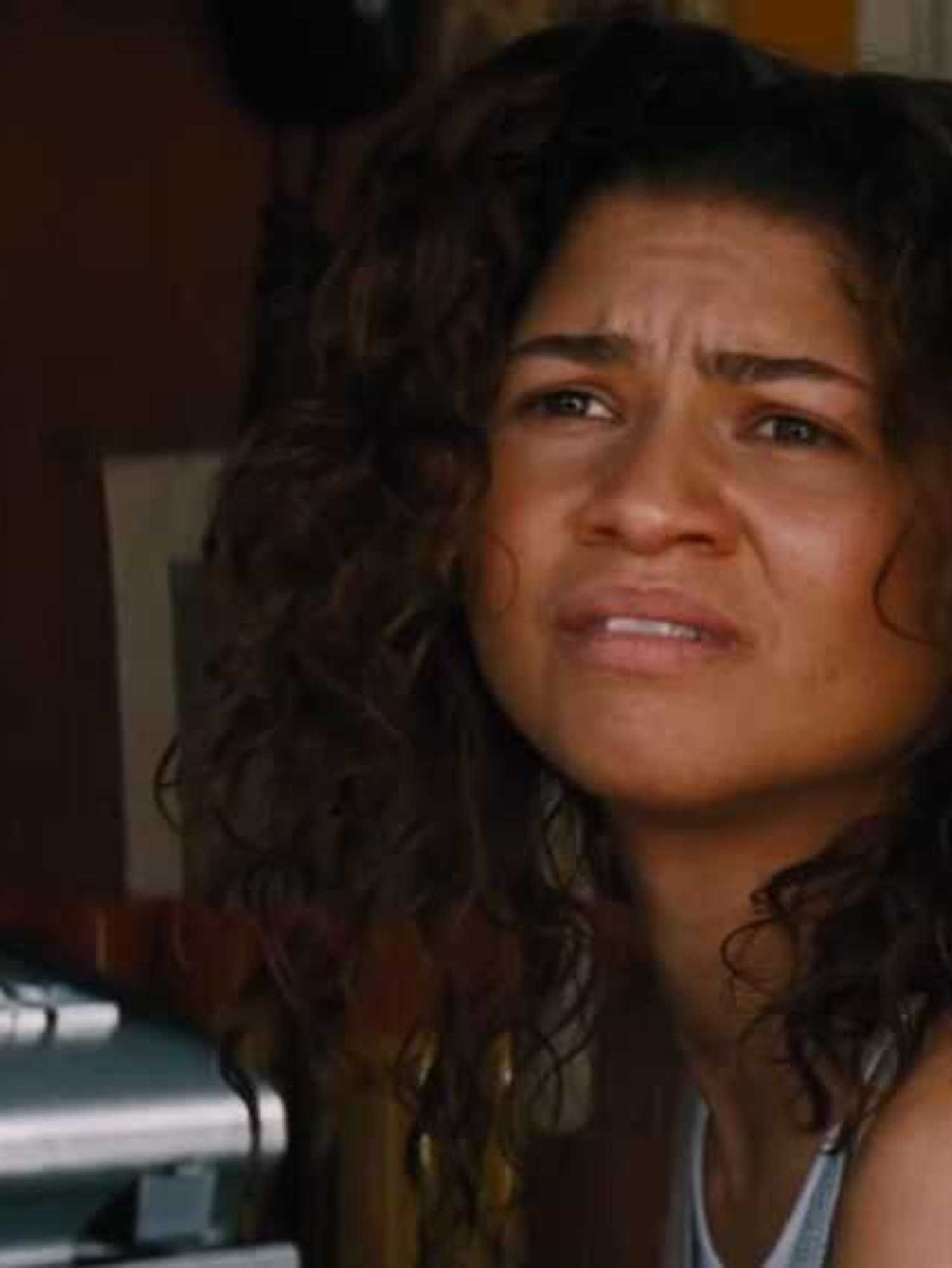 Emotional Zendaya reacts to shocking Euphoria finale