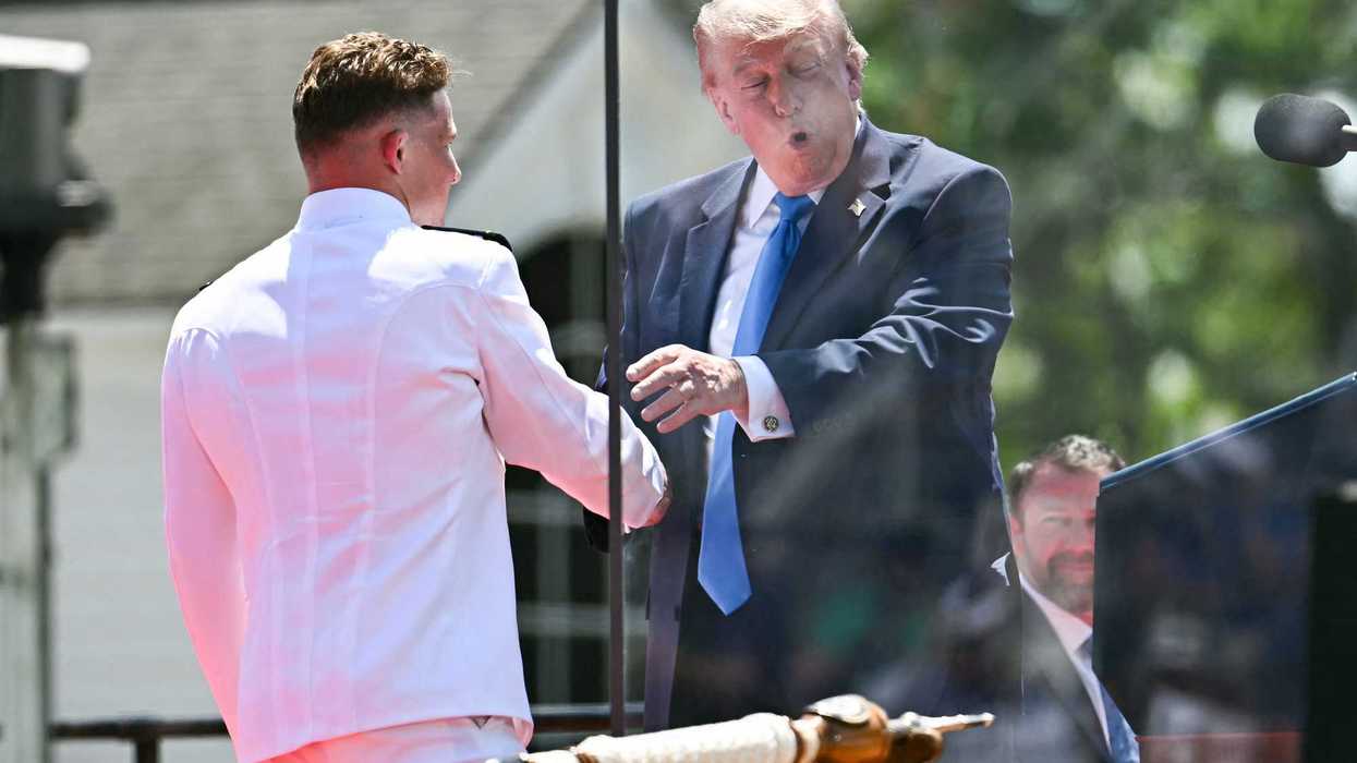 Trump is commenting on 'good-looking' muscly men again