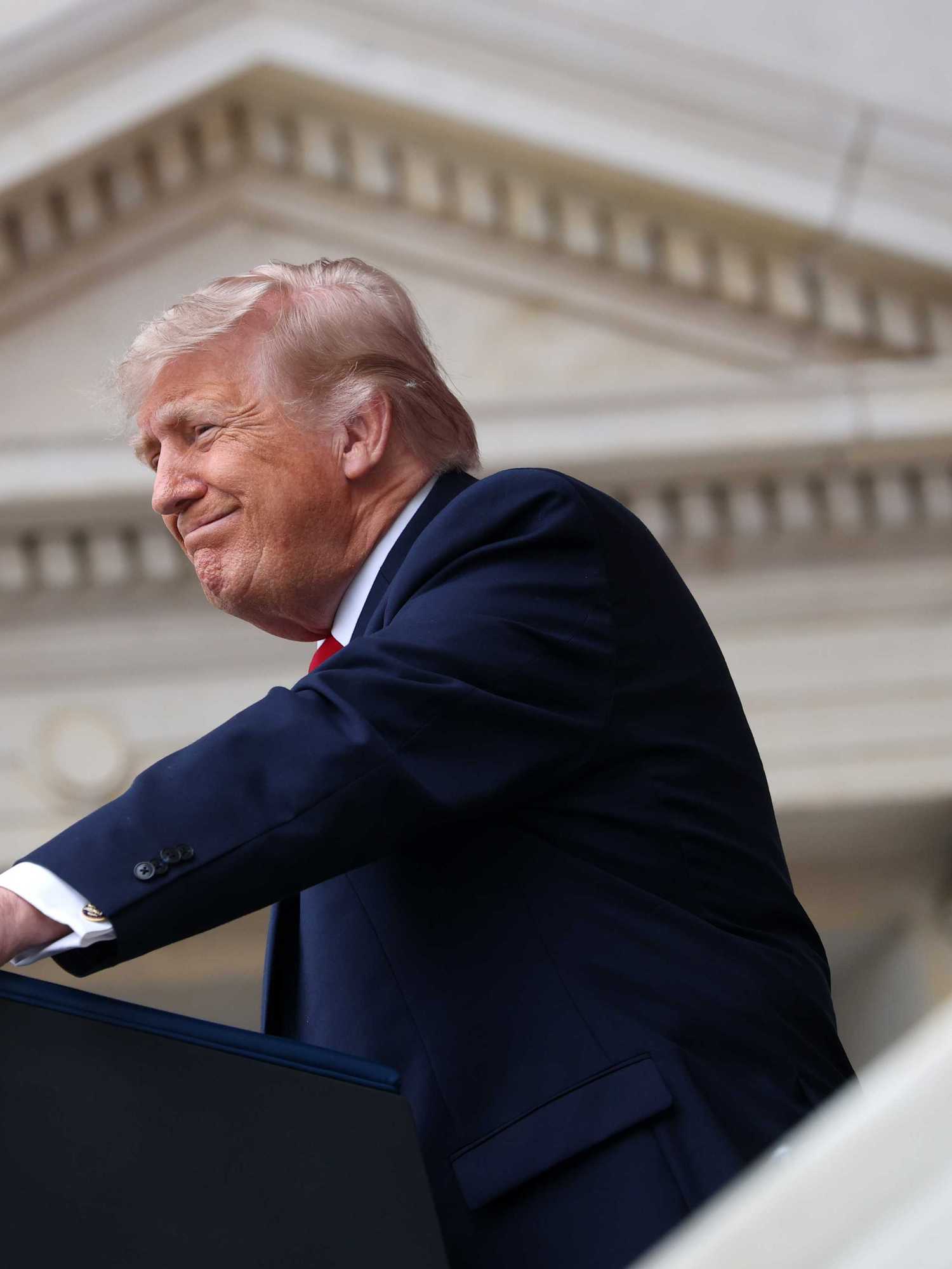 Backlash as Trump appears to fall asleep during Memorial Day ceremony