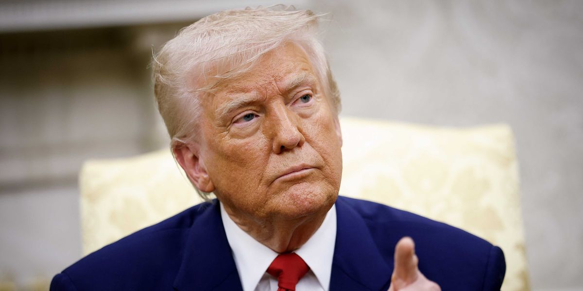 Trump posts AI image of White House ballroom detail – and people are concerned