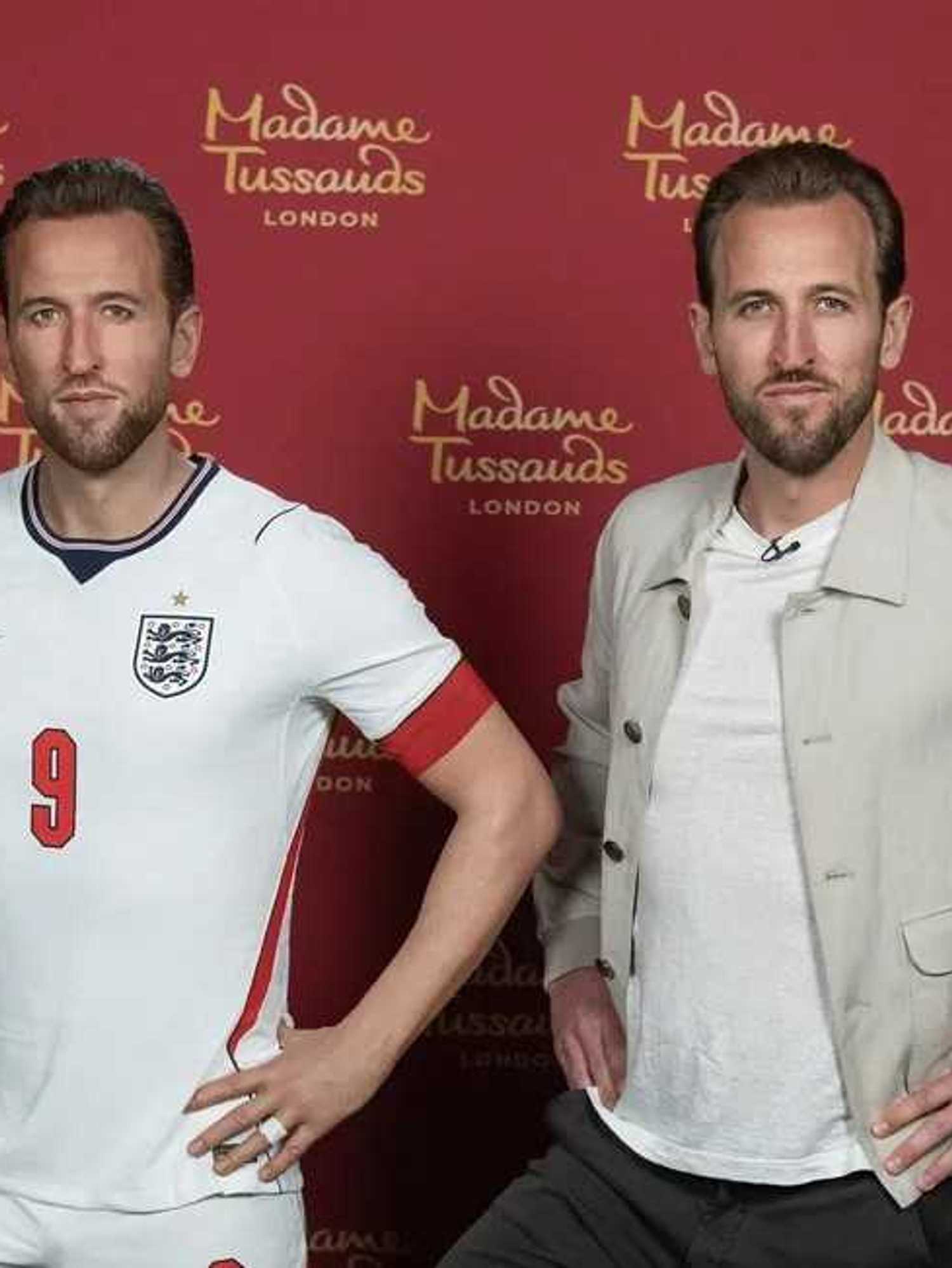 Harry Kane waxwork unveiled at Madame Tussauds London ahead of World Cup