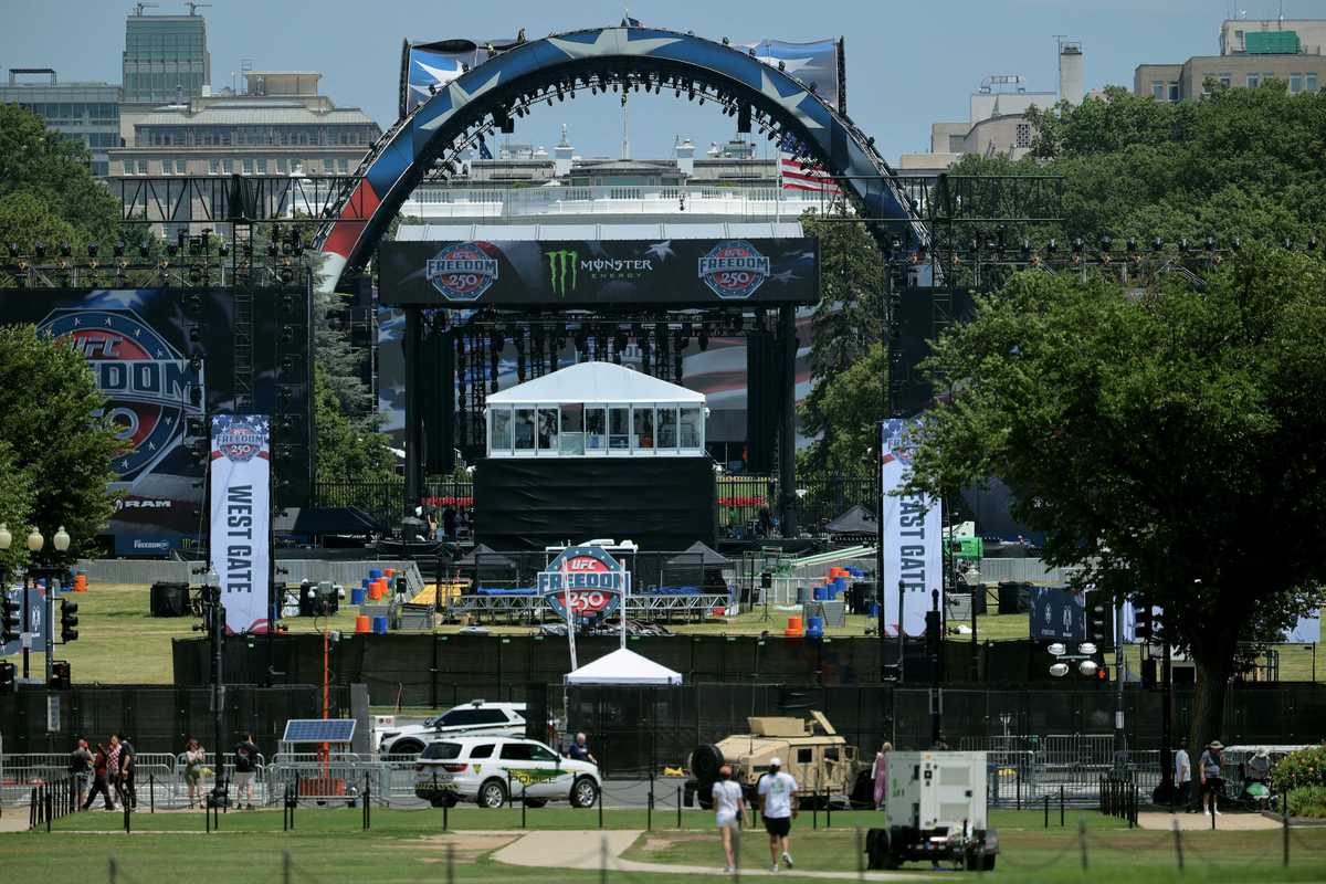 UFC Freedom 250: What to know about Trump's cage fight taking place at White House