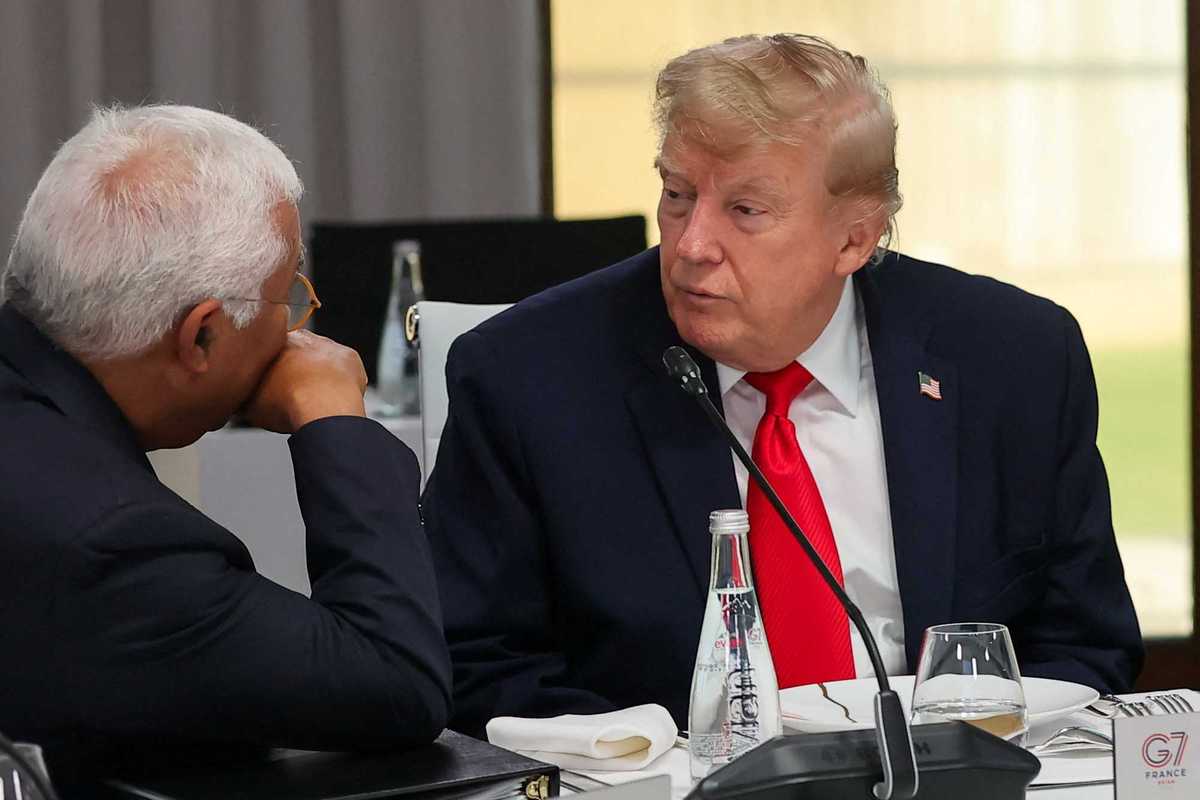Hot mic catches Trump telling other world leaders 'I'm the boss' at G7 summit