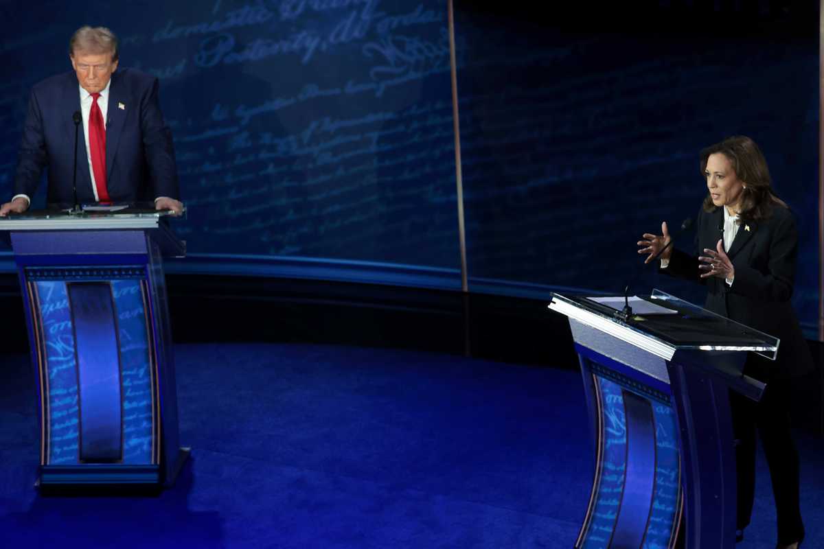Trump slammed after he called Kamala Harris 'half' a person