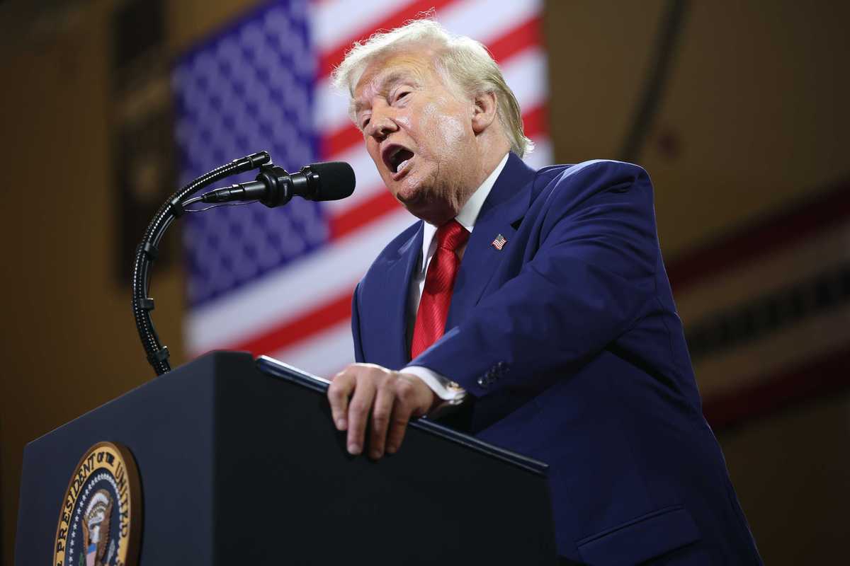 Trump claims we’re in the ‘golden age’ – and people think it’s ‘depressing’ if true