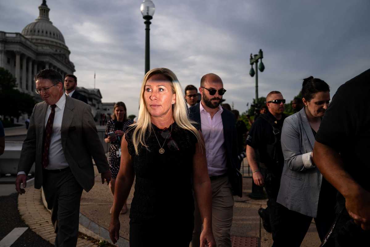 MTG slams White House over 'weird' and 'embarrassing' cartoon post
