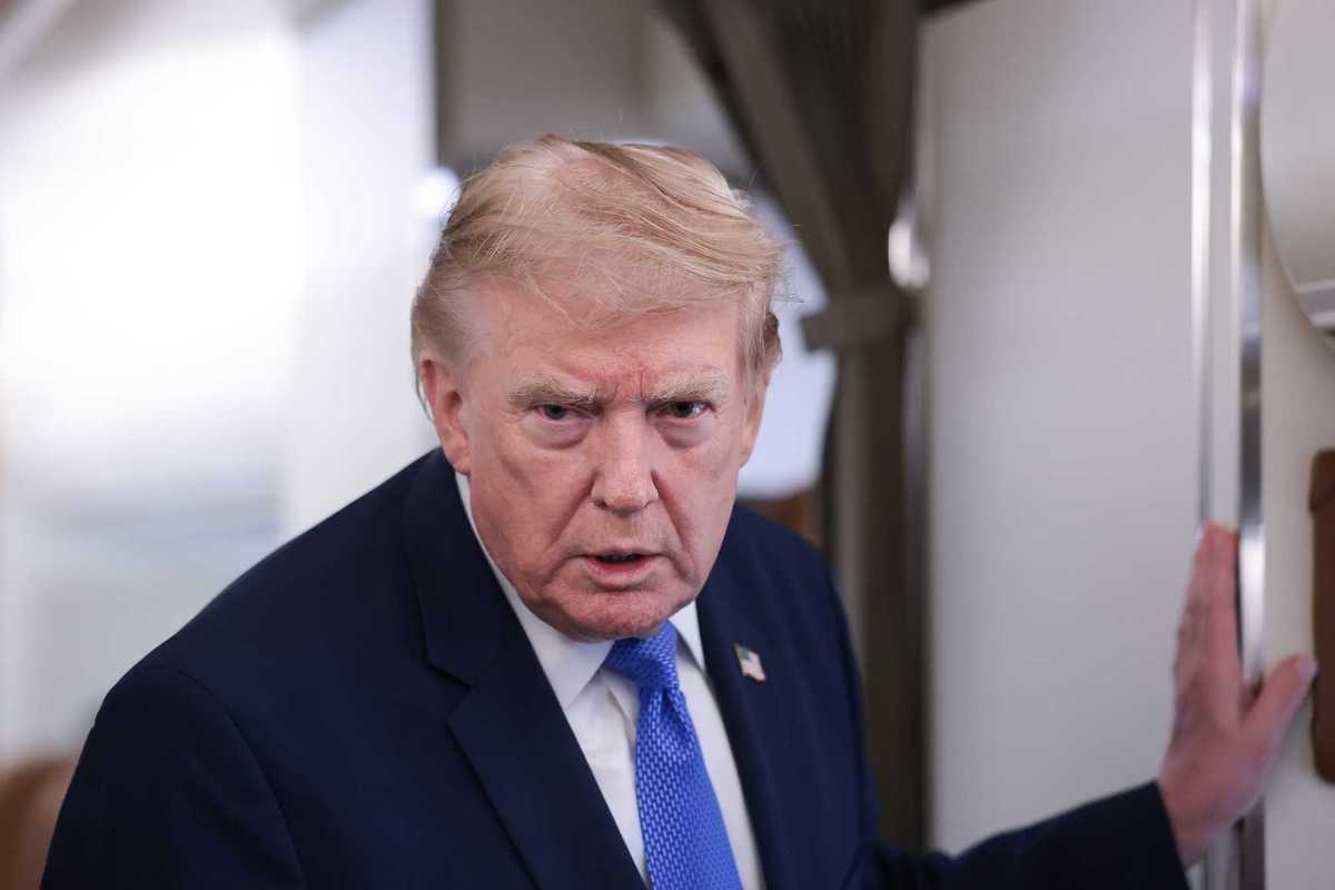 Trump was asked about AI issues - and people think his response says a lot