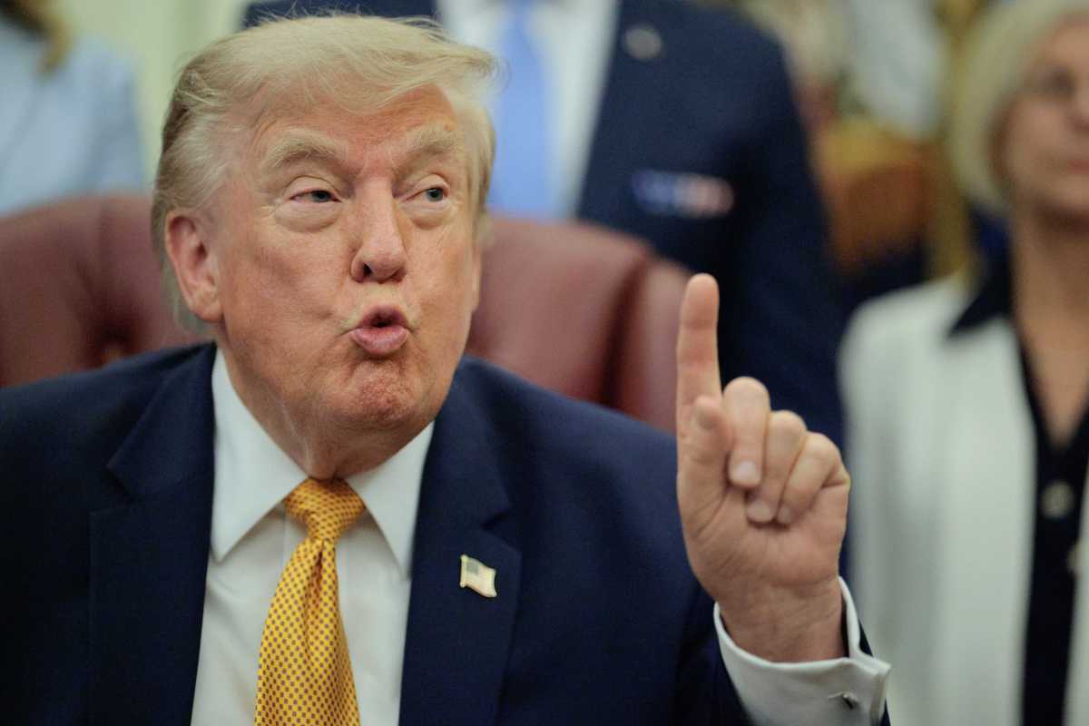 'Press conference is sponsored by…': Trump endorses company that's donated thousands to his campaigns