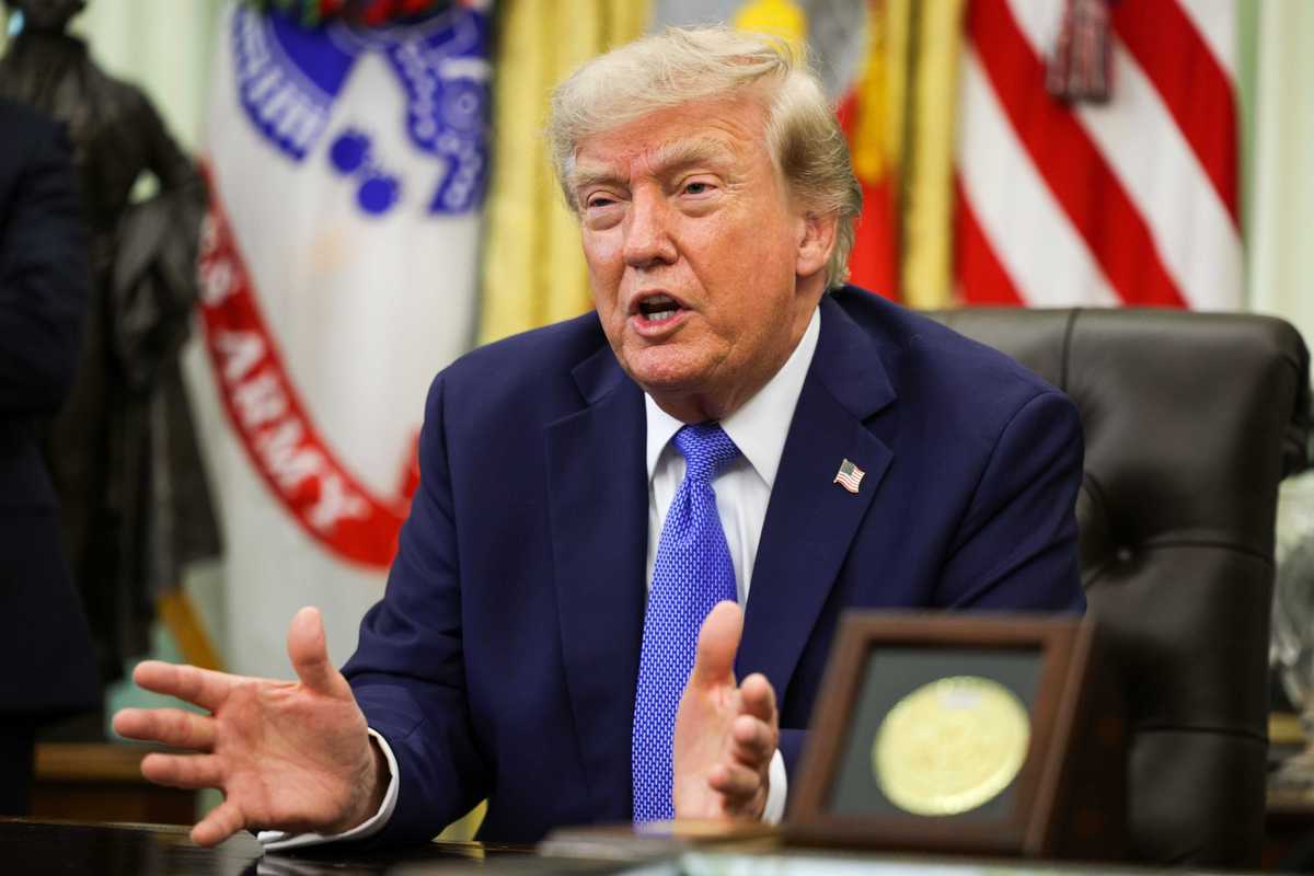 Trump spoke about when he’s leaving office – and people aren’t happy