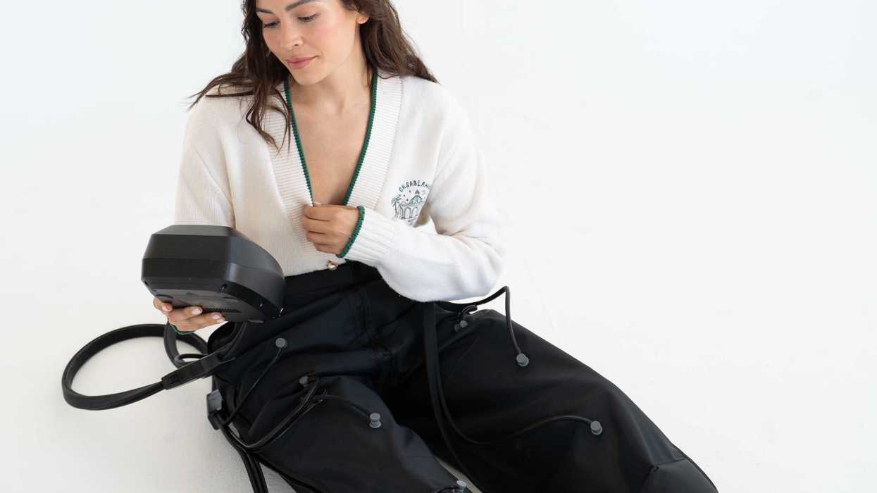 Skinvity PressTech: My new wellness obsession involves lying on the sofa to look more toned - no, really