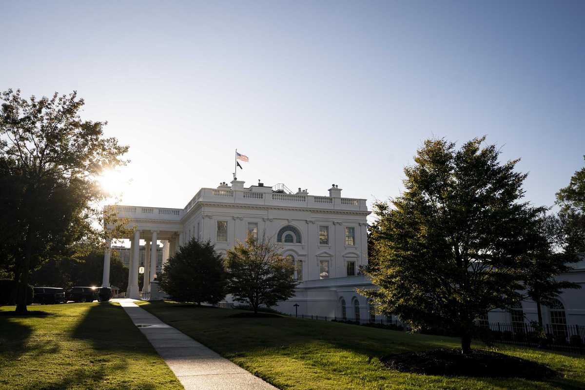White House shares image of a bald eagle pinning down a Canada goose – but there's one problem