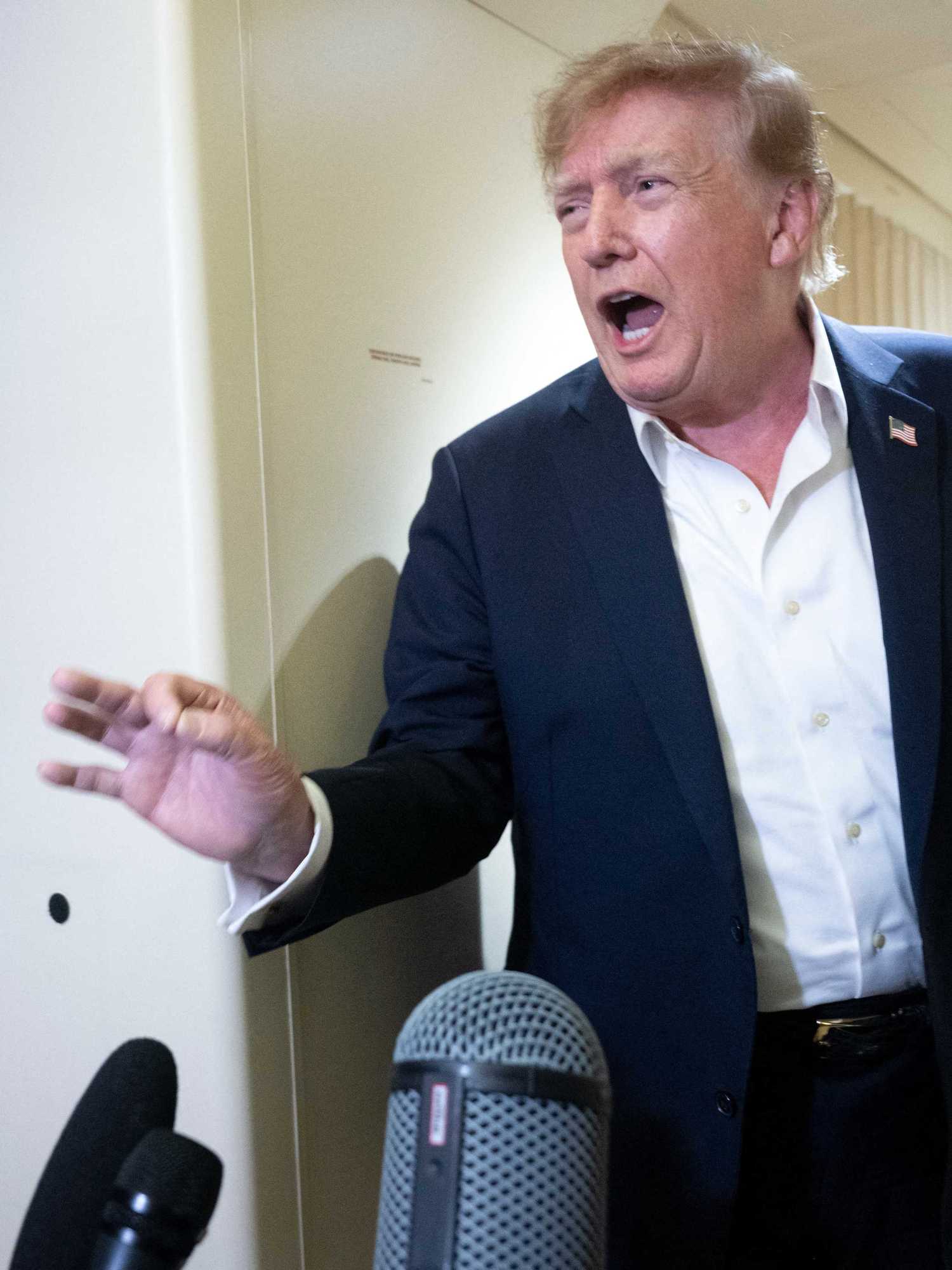 Trump faced questioning on $5,000 'bribe' – his answer left people more confused
