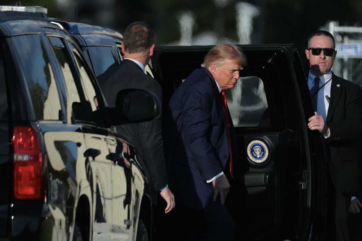 'We are at war': People baffled by video of Trump golfing on Truth Social