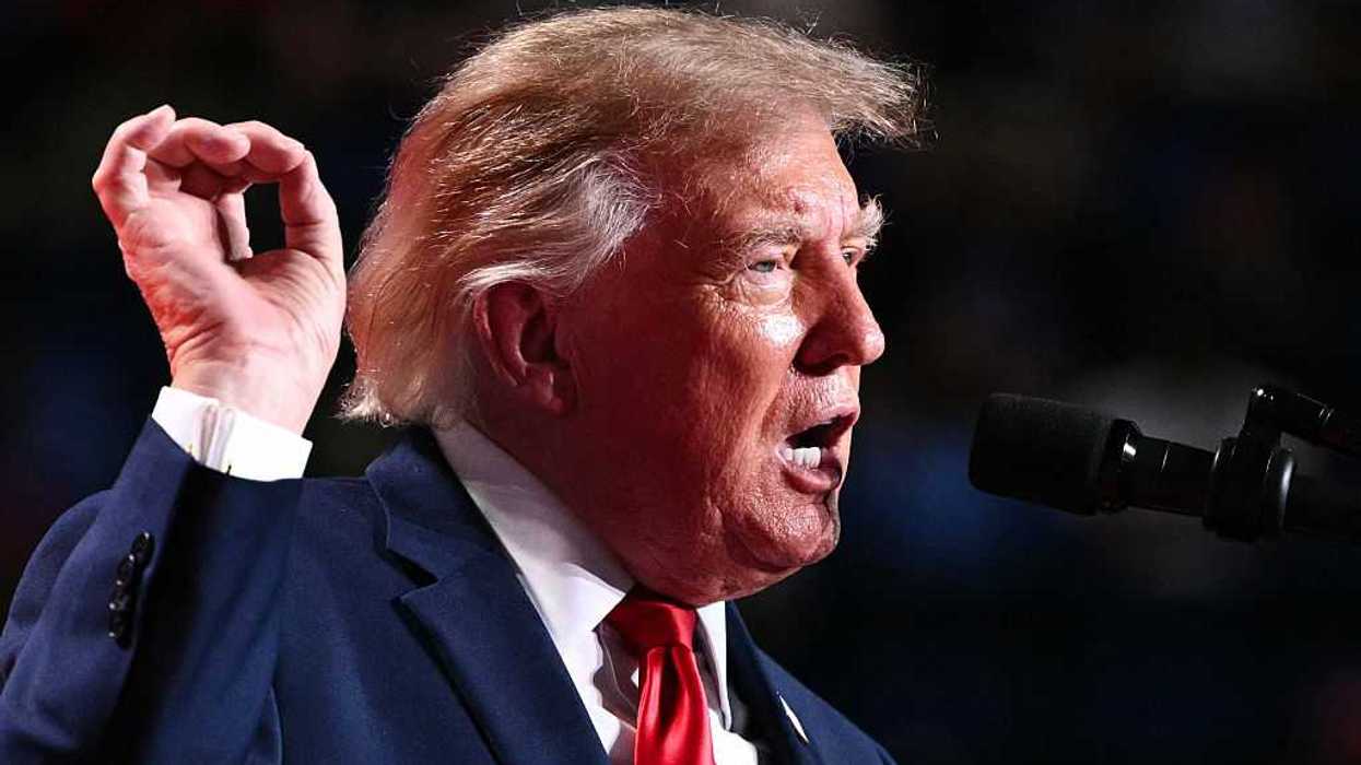 Trump says the one bad joke he keeps repeating took him 9 years to come up with