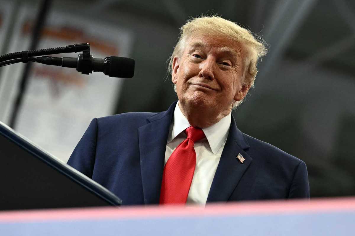 Trump criticised over posting AI video of himself wrestling tiger that killed man