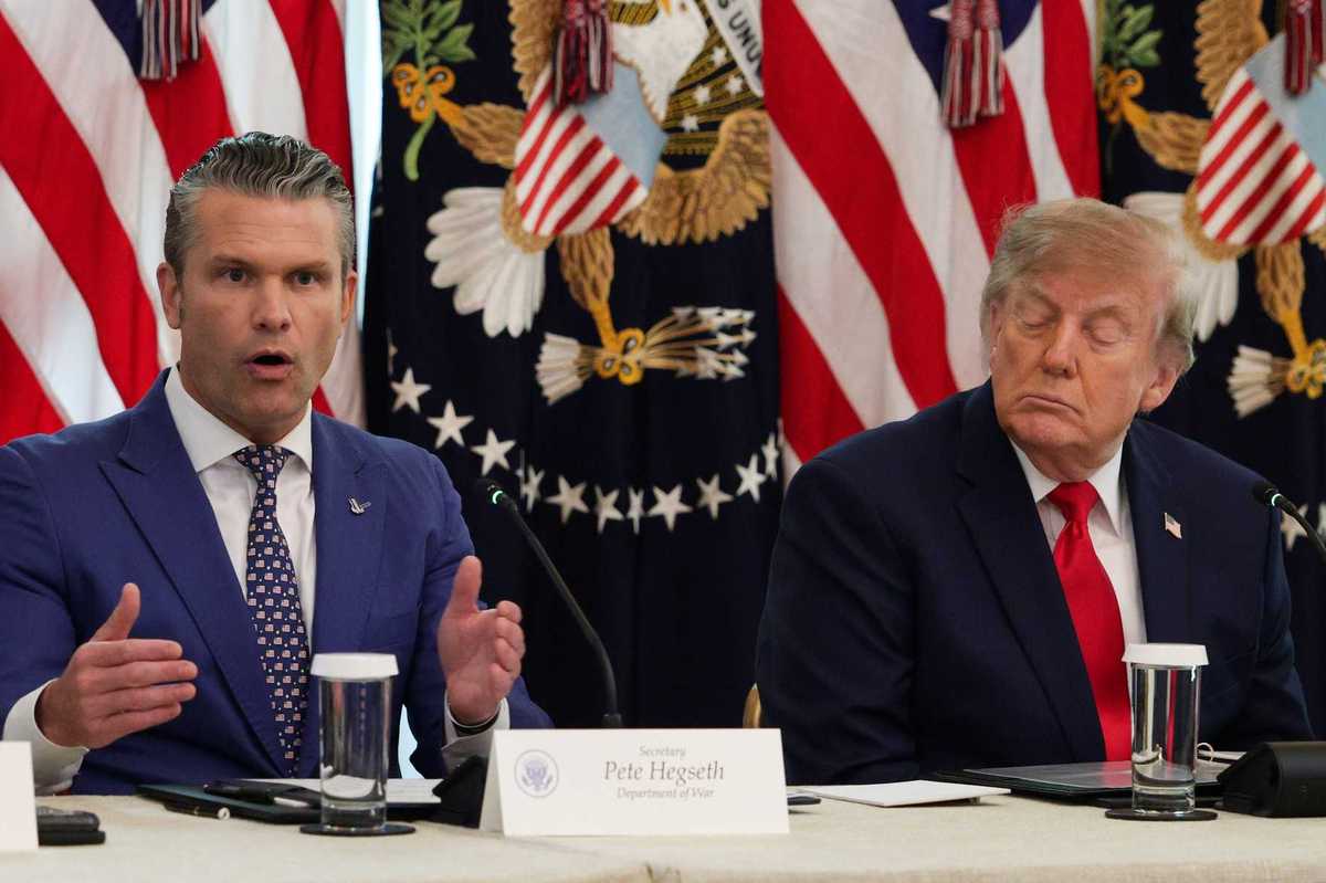 Pete Hegseth's team broke a WWII artefact and everyone thinks its a perfect metaphor