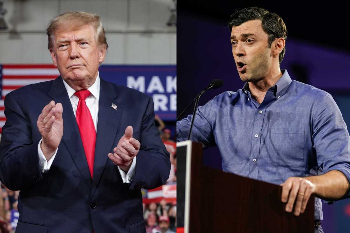 Trump cancels in-person rallies ahead of midterms – and Jon Ossoff has a theory as to why