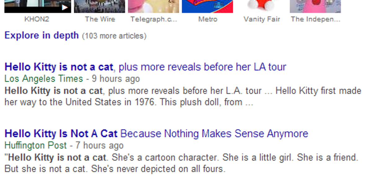 Hello Kitty is not a cat, plus more reveals before her L.A. tour - Los  Angeles Times