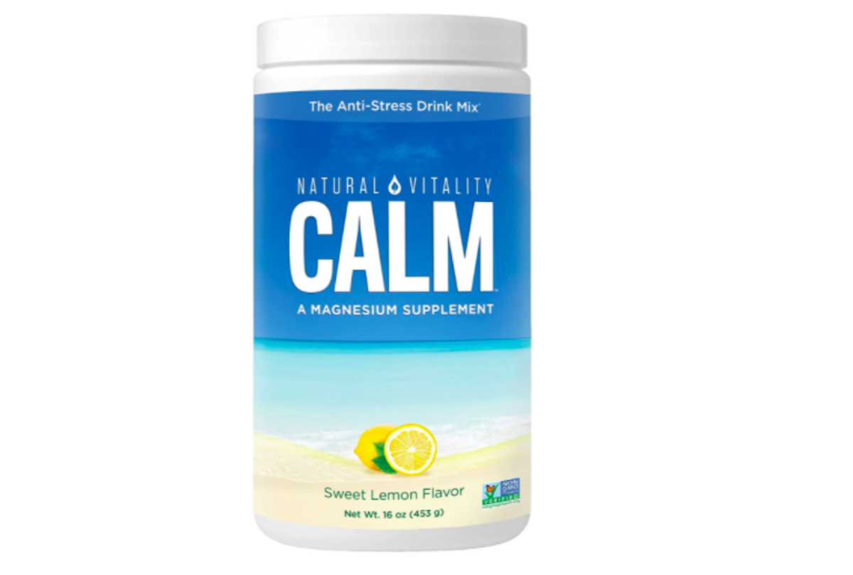 Natural Vitality Calm, Magnesium Citrate Supplement Powder, AntiStress Drink Mix, Lemon 16