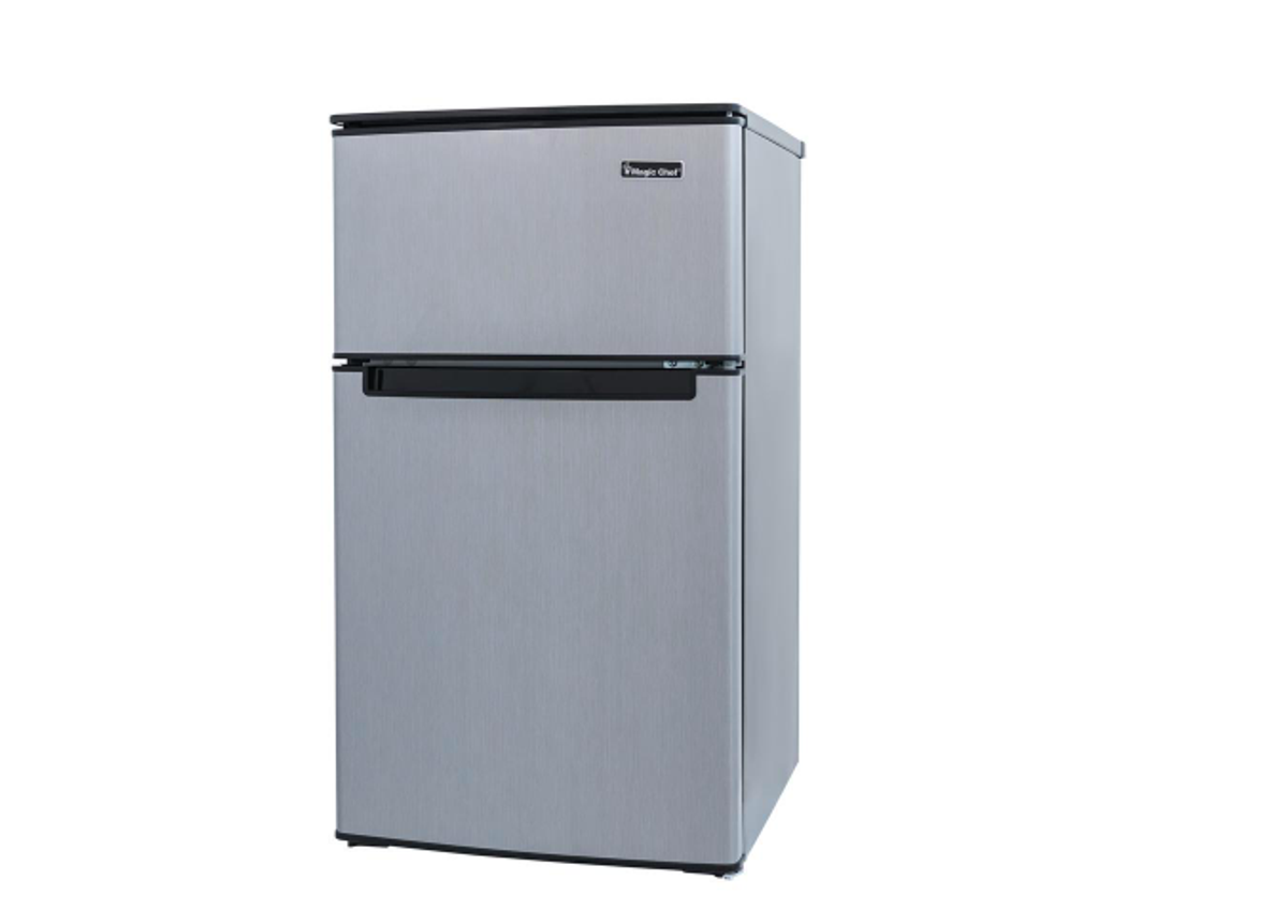 3.1 cu. ft. Mini Fridge in Stainless Look indy100